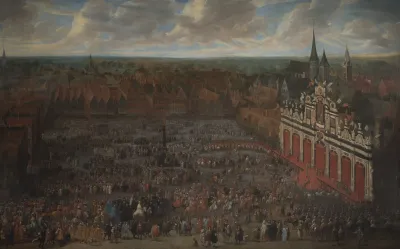 The Investiture Of Charles Ii As Count Of Flanders In Ghent In 1666