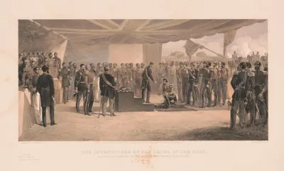 The Investiture Of The Order Of The Bath At The Head Quarters Of The British Army Before Sebastopol