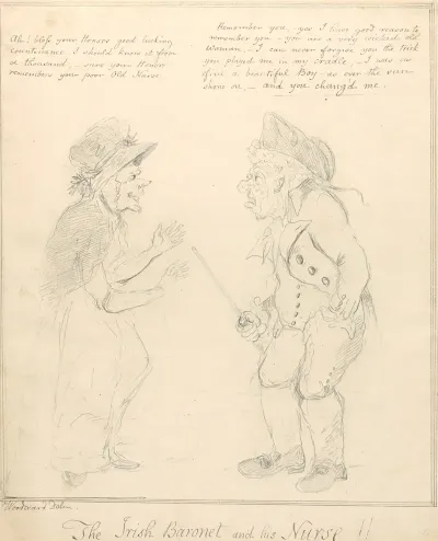 The Irish Baronet And His Nurse