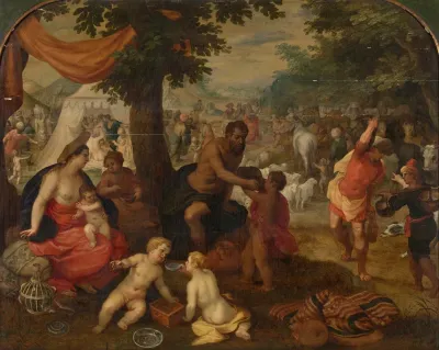 The Israelites In The Desert