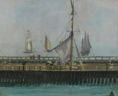 The Jetty Of Boulogne Sur Mer