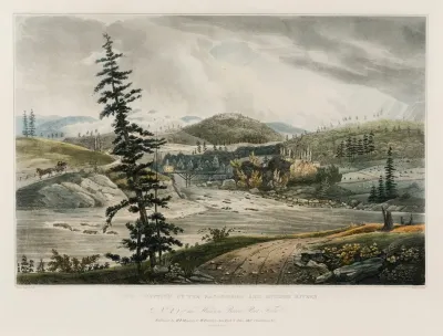 The Junction Of The Sacandaga And Hudson Rivers