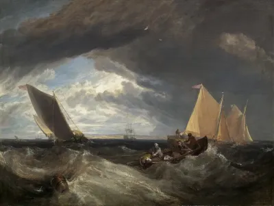 The Junction Of The Thames And The Medway