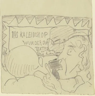 The Kaleidoskop Wunderbar Teater By Max Beckmann