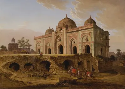 The Kila Kona Masjid Purana Qila Delhi