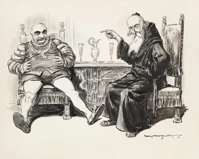The King And His Reverence Lyman Abbott Naughty Naught