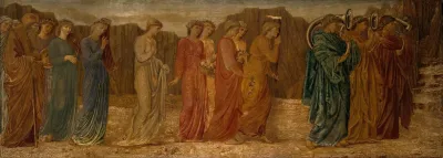 The King And Other Mourners Abandon Psyche To The Monster