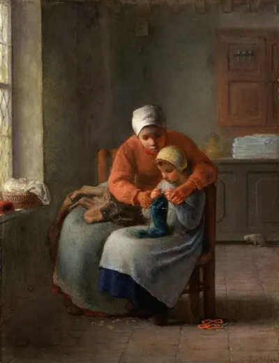 The Knitting Lesson 2
