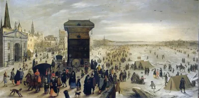 The Kranenhoofd On The Scheldt Antwerp Winter Pastime On The Scheldt In Antwerp
