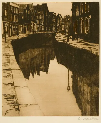 The Kromboomssloot In Amsterdam Ii