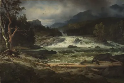 The Labro Falls At Kongsberg