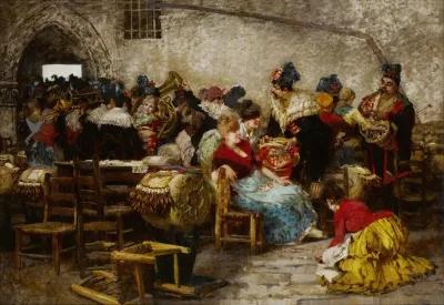 The Lace Makers Of Venice