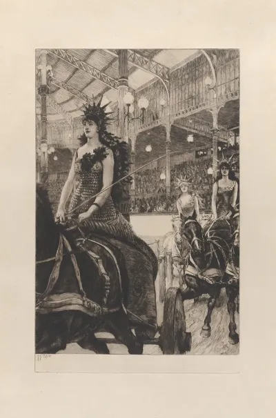 The Ladies Of The Chariots At The Hippodrome Ces Dames Des Chars A Lhippodrome