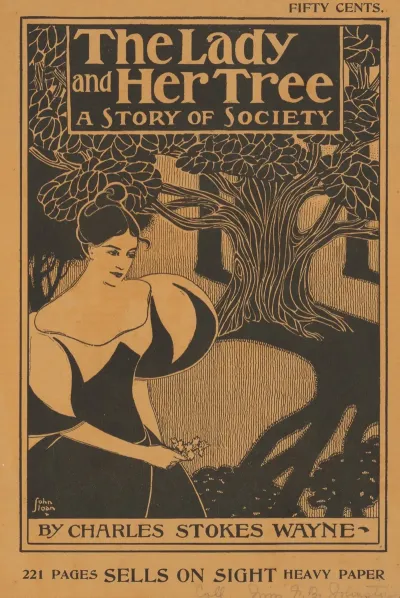 The Lady Her Tree By Charles Stokes Wayne