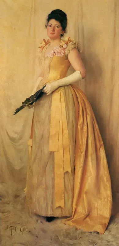 The Lady In Gold A Portrait Of Mrs John Crooke