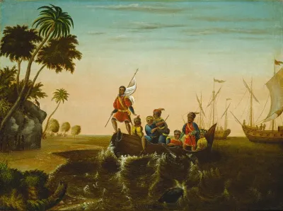 The Landing Of Columbus