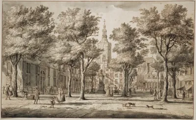 The Large Marketplace In The Hague