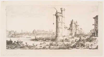 The Large Views Of Paris View Of The Pont Neuf