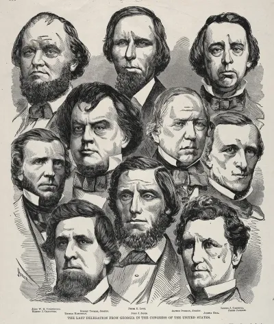 The Last Delegation From Georgia In The Congress Of The United States