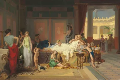 The Last Hour Of Pompeii The House Of The Poet