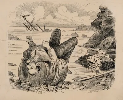 The Last Relic Of The Wreck Even His Barl Could Not Save Him