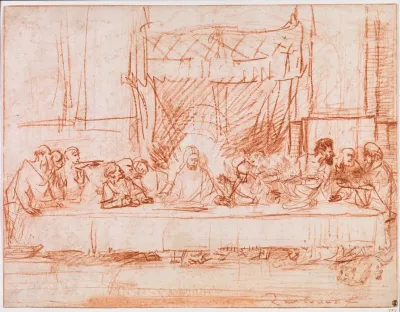 The Last Supper After Leonardo Da Vinci