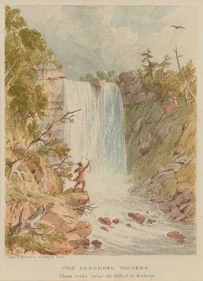 The Laughing Waters Three Miles Below The Falls Of St Anthony