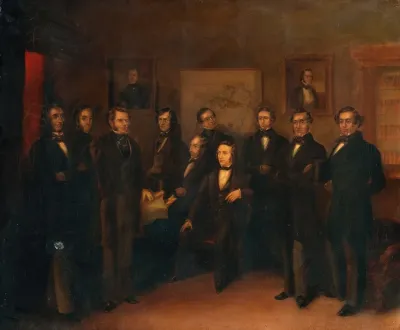 The Leaders Of The Irish Confederation In Council