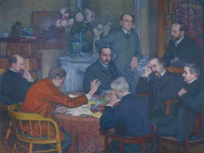 The Lecture By Emile Verhaeren