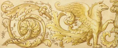 The Left Half Of A Frieze