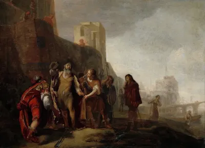 The Legates Of Alexander The Great Investing The Gardener Abdalonymus With The Insignia Of The Kingship Of Sidon