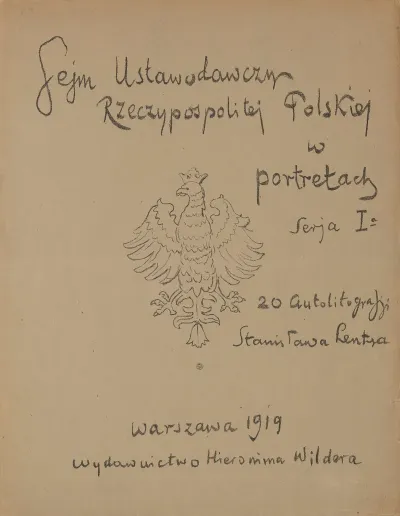 The Legislative Sejm Of The Republic Of Poland In Portraits Cover