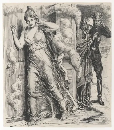 The Liberty Loan At Everymans Door
