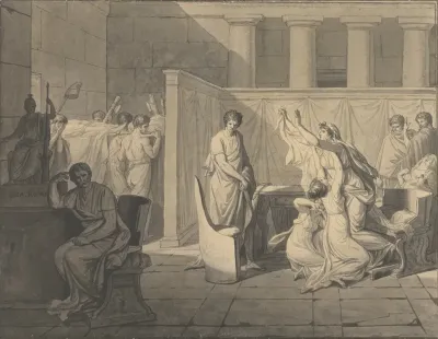 The Lictors Bringing Brutus The Bodies Of His Sons 2
