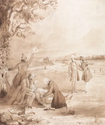 The Life Of A Nobleman Scene The Eighth The Duel