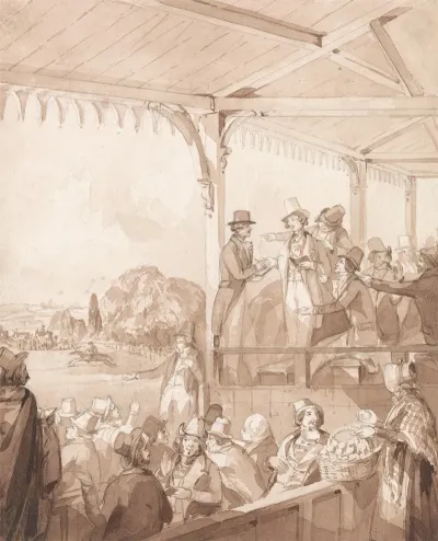 The Life Of A Nobleman Scene The Fourth The Betting Booth