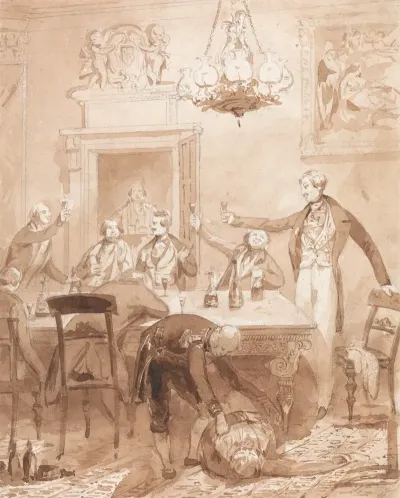 The Life Of A Nobleman Scene The Second The First Party