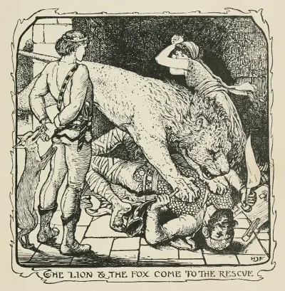 The Lion And The Fox Come To The Rescue