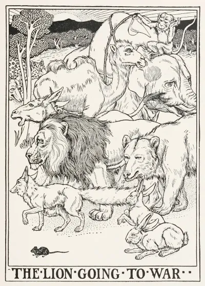 The Lion Going To War