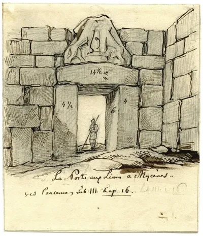 The Lions Gate In Mycene