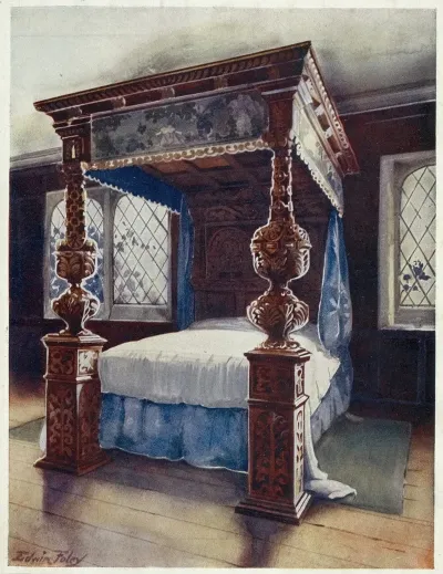 The Littlecote Bedstead The Property Of Vincent Robinson Esquire F S A Parnham Dorset