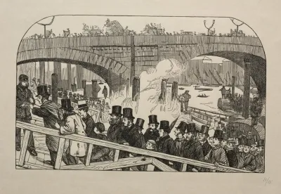 The Living Stream At London Bridge Under The Bridge