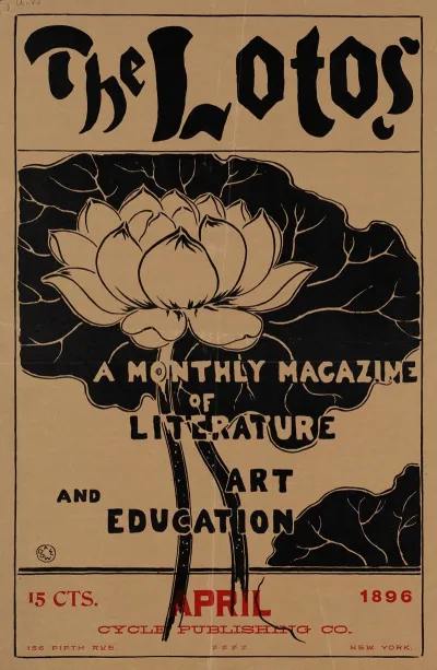 The Lotos A Monthly Magazine Of Literature Art Education April