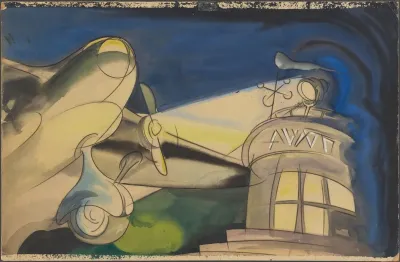 The Machine Age Airport Exterior