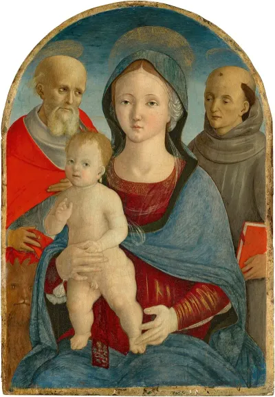 The Madonna And Child With Saints Jerome And Anthony Of Padua