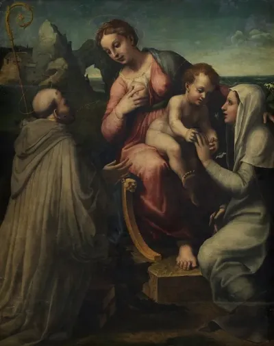 The Madonna And Child With Saints