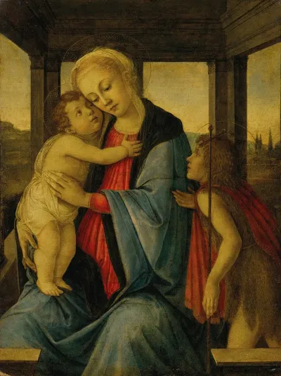 The Madonna And Child With The Infant Saint John The Baptist 8