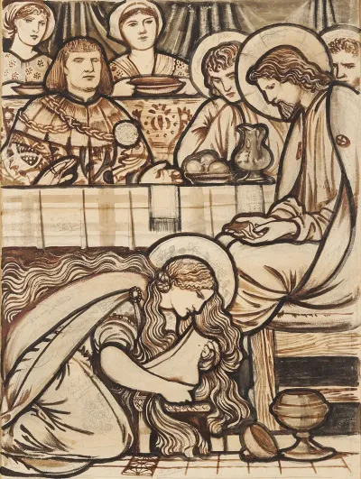 The Magdalen Anointing Christs Feet