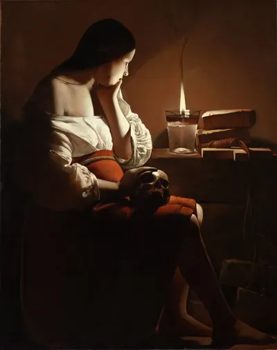 The Magdalen With The Smoking Flame