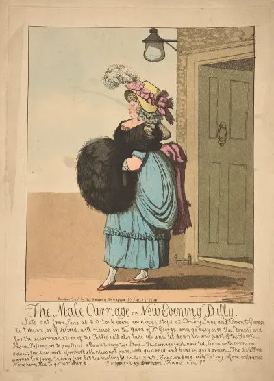 The Male Carriage Or New Evening Dilly